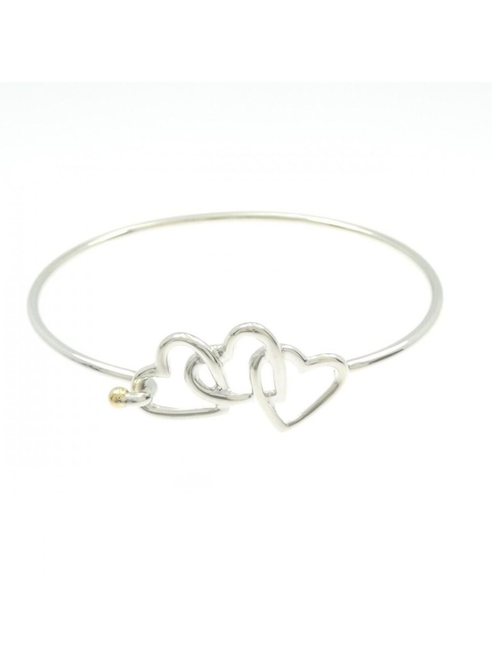 Tiffany & Co Vintage 925/750 Yellow Gold Bangle Bracelet